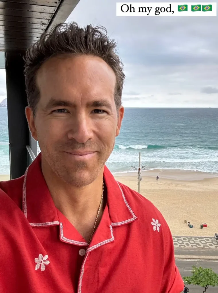 Ryan Reynolds no Brasil