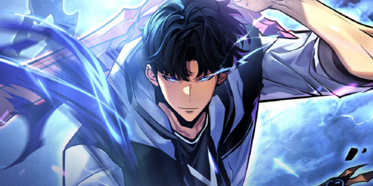 Capa do webtoon de Solo Leveling: Ragnarok
