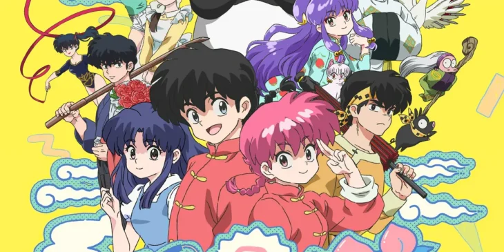 Pôster oficial do remake de Ranma ½
