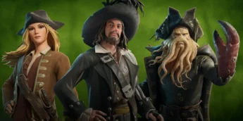 Piratas do Caribe em Fortnite