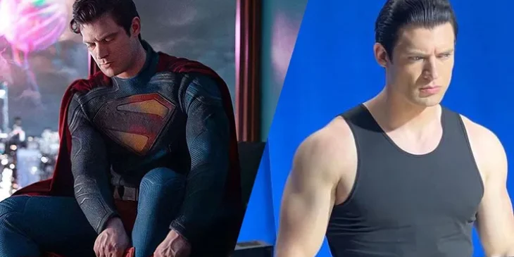 Superman com David Corenswet