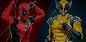 Estátuas de Deadpool & Wolverine