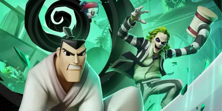 Beetlejuice e Samurai Jack em Multiversus