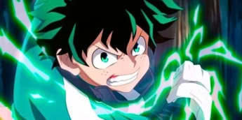 Deku em My Hero Academia