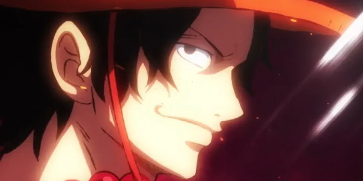 Portgas D. Ace em cena de One Piece