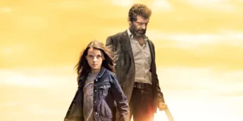 Dafne Keen e Hugh Jackman em Logan