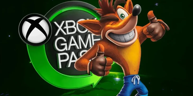 Crash no Xbox Game Pass