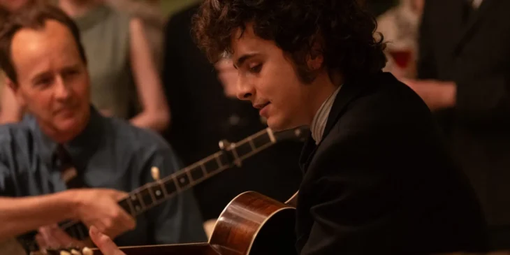 Timothee Chalamet em Um Completo Desconhecido