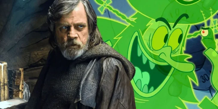 Mark Hamill e Holandês Voador, de Bob Esponja