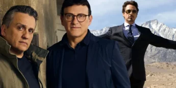 Irmãos Russo, de Vingadores, e Robert Downey Jr.