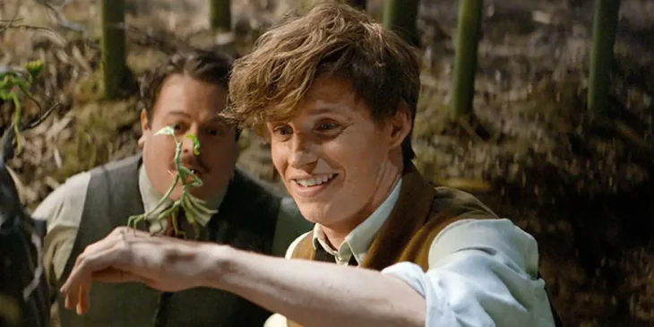 Eddie Redmayne em Animais Fantásticos