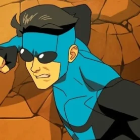 Mark Grayson com novo uniforme em Invencível