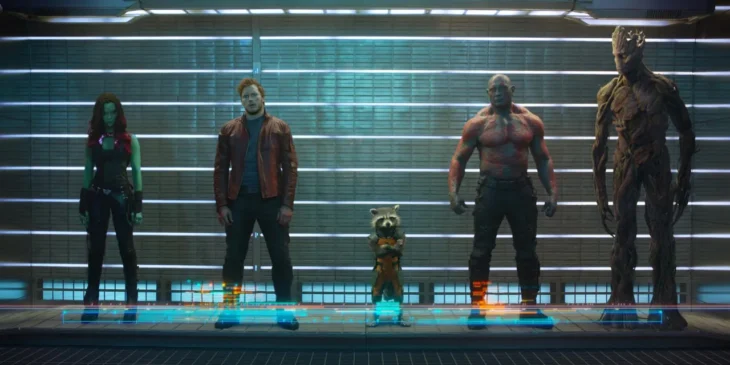 Guardiões da Galáxia de James Gunn