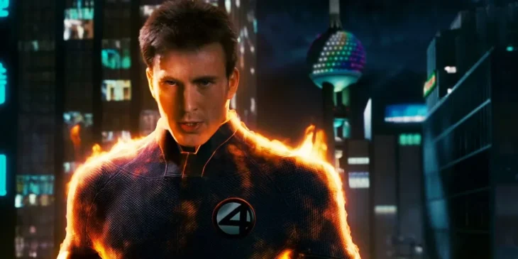 Tocha-Humana do Chris Evans