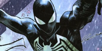 Homem-Aranha com traje preto