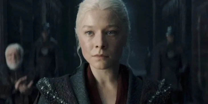 Rhaenyra em último episódio da 2ª temporada de A Casa do Dragão