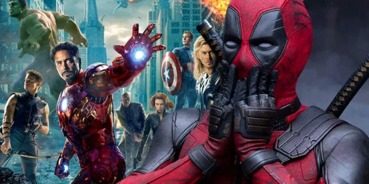 Cena Vingadores Deadpool & Wolverine