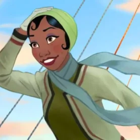 Tiana na série de A Princesa e o Sapo