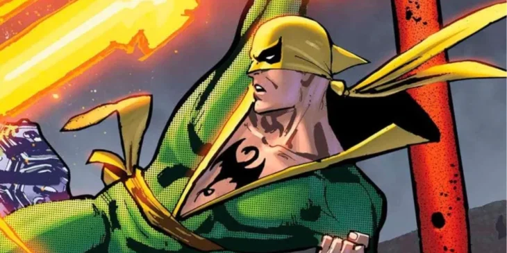 Morte Punho de Ferro em quadrinho da Marvel