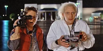 Christopher Lloyd em De Volta Para o Futuro