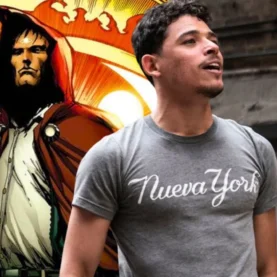 Anthony Ramos e o Capuz, de Coração de Ferro