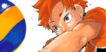 Hinata em capa de Haikyuu!!