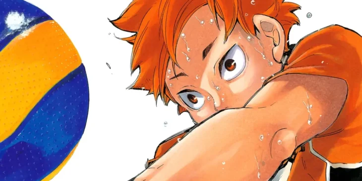Hinata em capa de Haikyuu!!