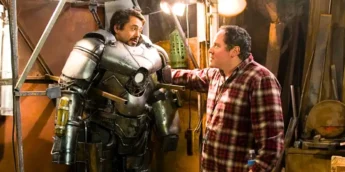 Jon Favreau e Robert Downey Jr.