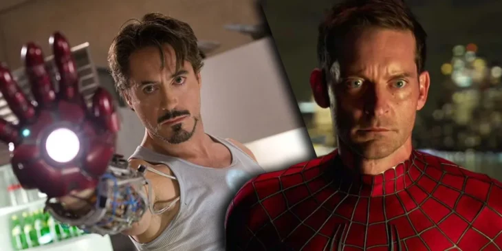 Robert Downey Jr. e Tobey Maguire