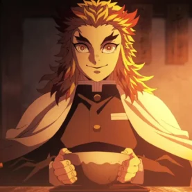 Rengoku em Demon Slayer: Mugen Train