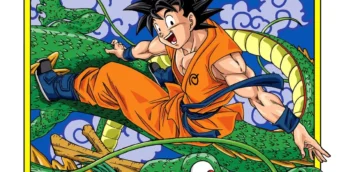 Goku em arte de capa do Volume 1 de Dragon Ball Super