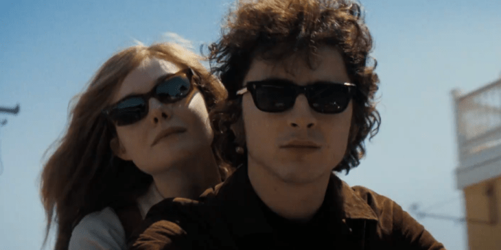 Bob Dylan, A Complete Unknown Timothée Chalamet