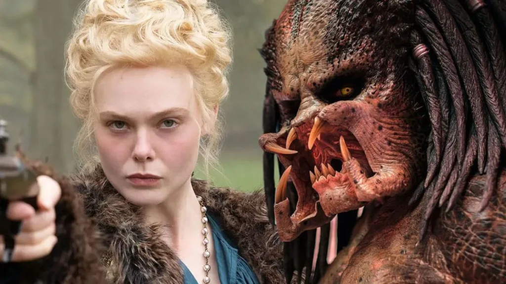 Elle Fanning e filme de Predador