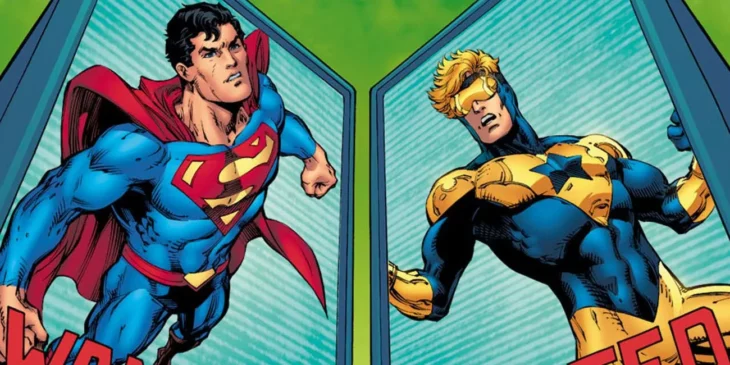 Gladiador Dourado e Superman