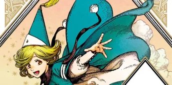 Coco em arte de capa do Volume 1 de Witch Hat Atelier