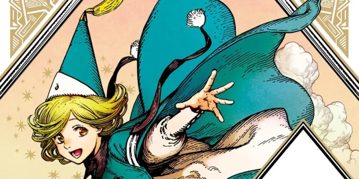 Coco em arte de capa do Volume 1 de Witch Hat Atelier