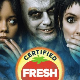 Beetlejuice Beetlejuice recebe selo Fresh no Rotten Tomatoes
