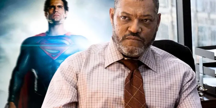 Laurence Fishburne O Homem de Aço