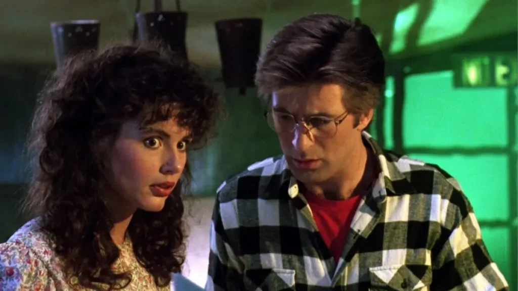 Barbara e Adam em Os Fantasmas Se Divertem