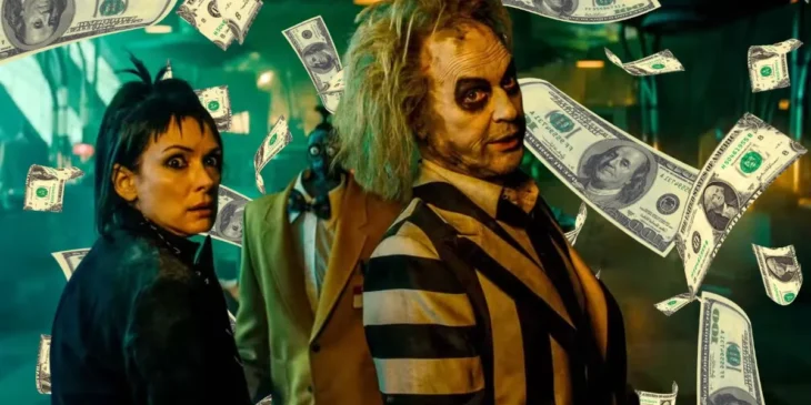 Beetlejuice Beetlejuice pré-estreia EUA