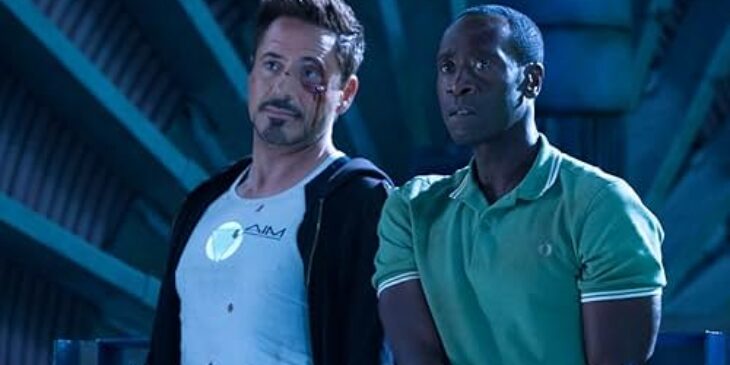 Robert Downey Jr. e Don Cheadle