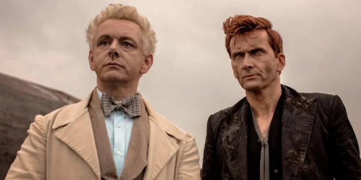 Good Omens tem produçã da última temporada interrompida