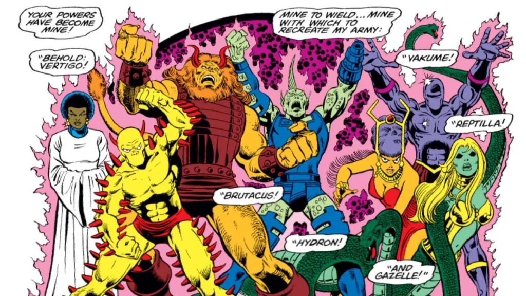 Sete de Salem quadrinhos Marvel