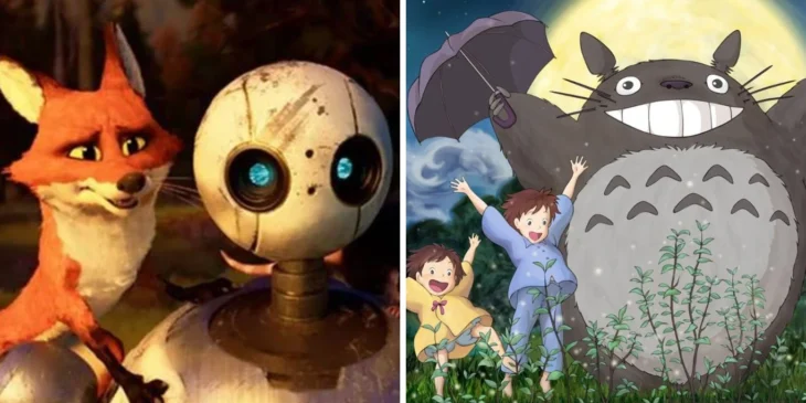 Robô Selvagem e Totoro