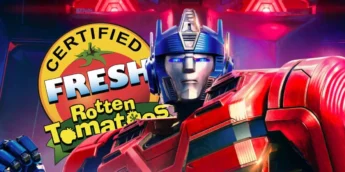 Transformers O Início selo Fresh Rotten Tomatoes