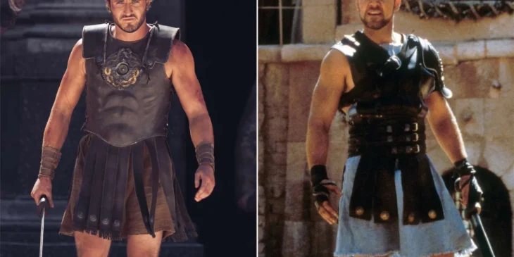 Lucius e Maximus em Gladiador