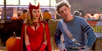 Wanda e Mercúrio em episódio de WandaVision