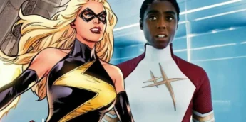 Lashana Lynch visual Ms. Marvel em As Marvles