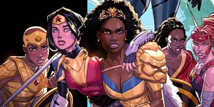 Mulher-Maravilha exilada de Themyscira
