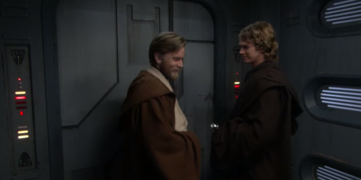 Anakin e Obi-Wan em A Vingança dos Sith
